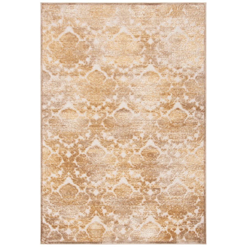 SAFAVIEH Paradise Arpita Boho Modern Viscose Rug - 5'3" x 7'6" - Taupe/Multi - Rectangle