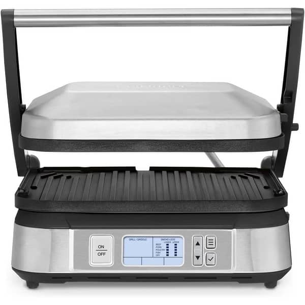 Cuisinart GR-6SFR Smoke-Less Mode Contact Griddler - Certified Refurbished