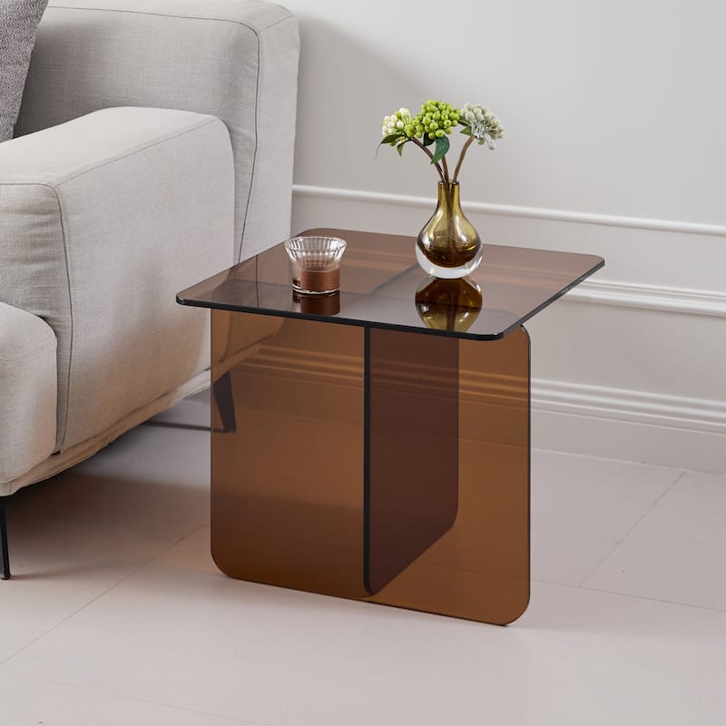 Stand Tempered Glass Sofa Table