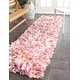 preview thumbnail 135 of 135, SAFAVIEH Handmade Rio Shag Chihoko 3.5-inch Extra Thick Decorative Rug 2'3" x 11' Runner - Ivory/Pink
