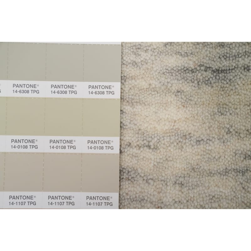 Hand Knotted Oriental 100% Wool Carpet Tribal Animal Pictorial Beige & Ivories Gabbeh Area Rug - 7' 9'' X 5' 1''