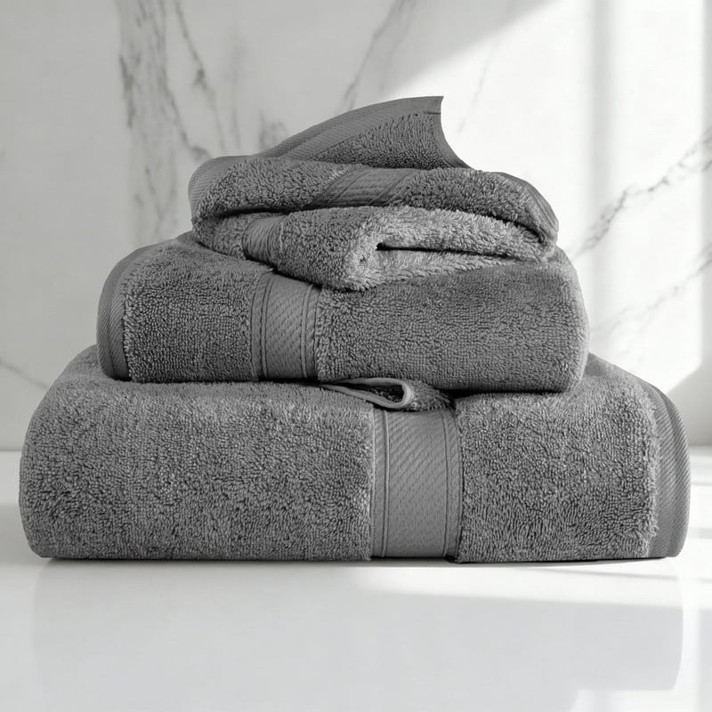 Superior Egyptian Cotton Pile Heavyweight 3-Piece Towel Set