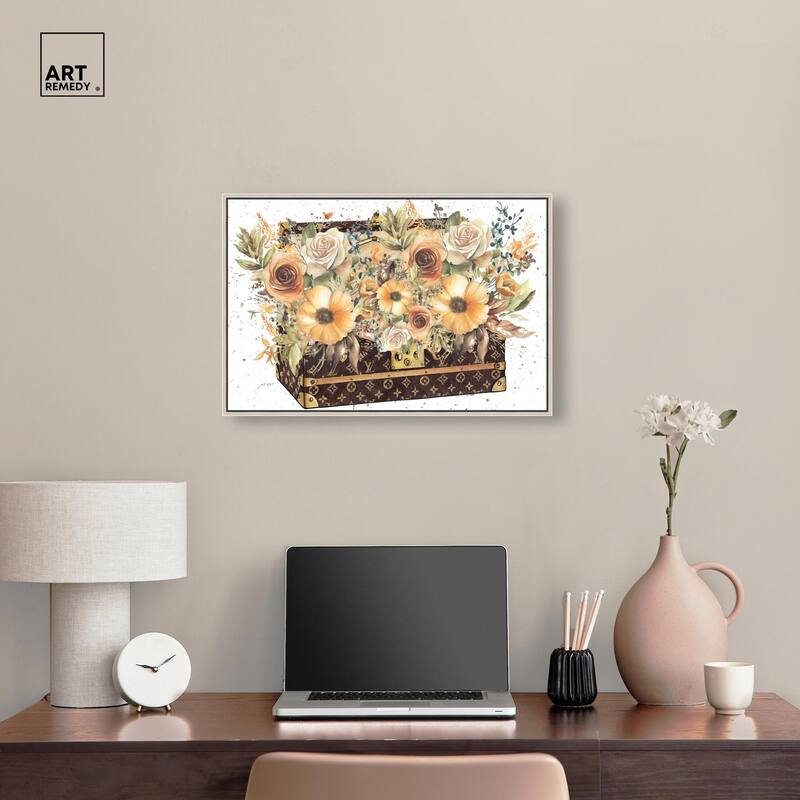 Doll Memories - Golden Memories Canvas by Art Remedy
