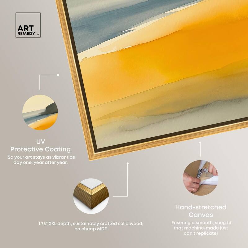 Glistening Beach Dreams II Canvas by Art Remedy