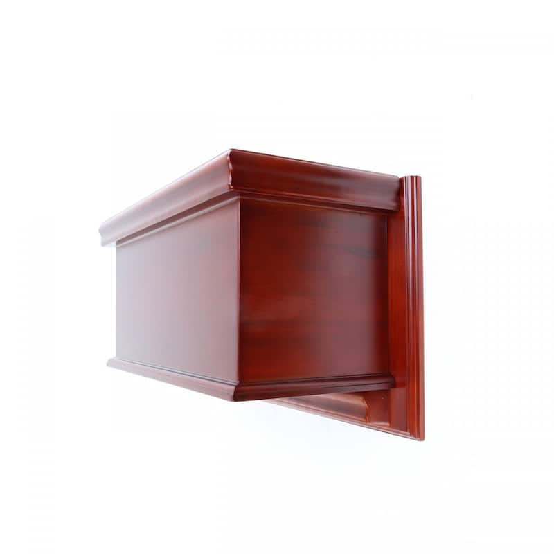 Toilet Part Cherry Hardwood Replacement Tank Only | Renovator's Supply