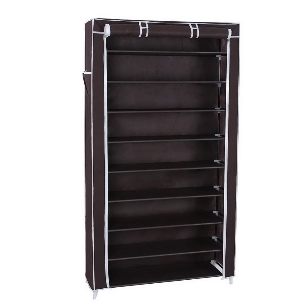 Songmics shoe rack shoe sale organizer with dustproof cover