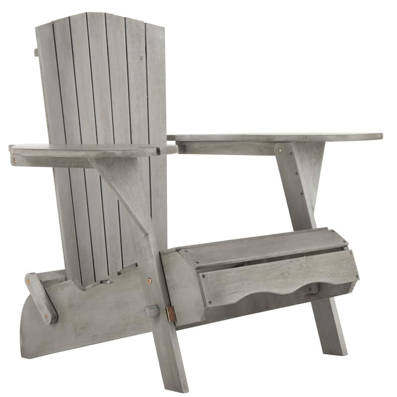 SAFAVIEH Outdoor Fulga Adirondack Chair (Set of 2) - 34"W x 33"D x 33"H