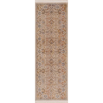 Tecu Stylish Area Rug By HomeRoots - 2' X 6'