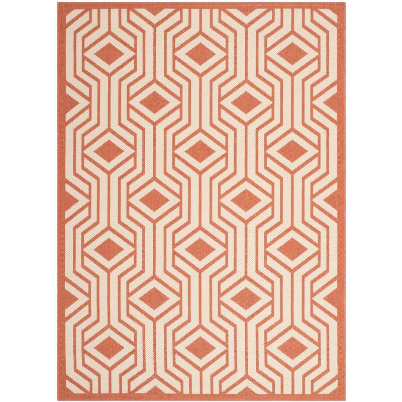 SAFAVIEH Courtyard Chong Indoor/ Outdoor Waterproof Patio Backyard Rug