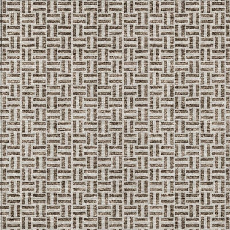 HomeRoots Geometric Transitional Rectangle Outdoor Rug