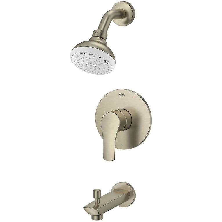 Grohe 10 249 7 Eurosmart Tub and Shower Trim Package with 1.75 GPM