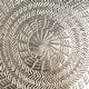 preview thumbnail 4 of 11, Stylish Aluminum Carved Designs Plate Wall Decor (Set of 3) - Silver or Black
