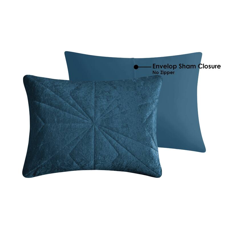Gabriel Geometric Quilted Comforter Set