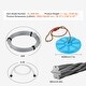 preview thumbnail 15 of 16, Zipline Kit for Kids and Adult, Zip Line Kits Up to 500 lb, Backyard Outdoor Quick Setup Zipline, Playground Entertainment