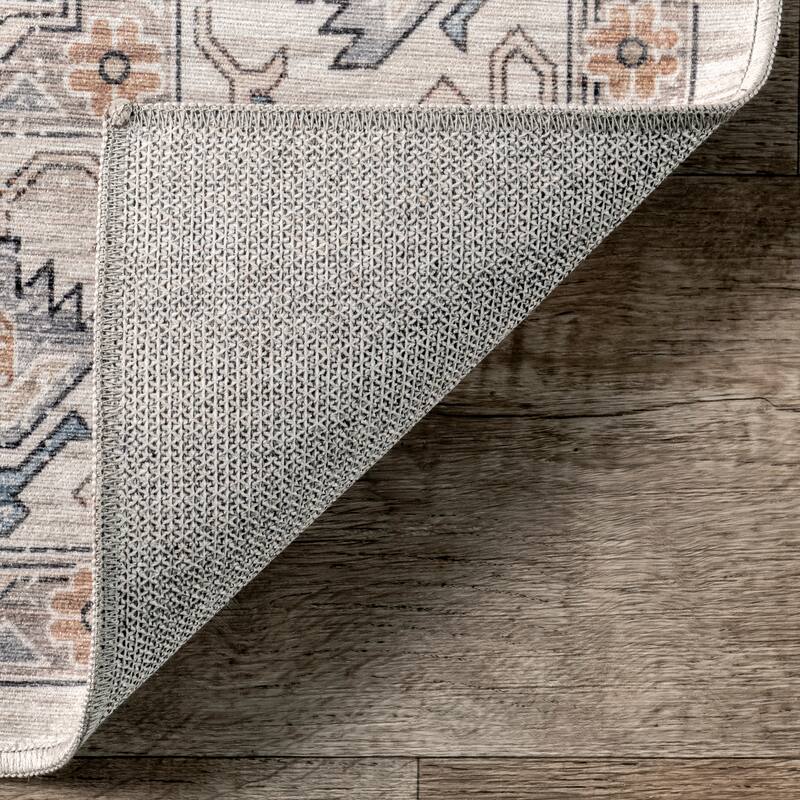 Nuloom Darby Persian SplashGuard Machine Washable Area Rug