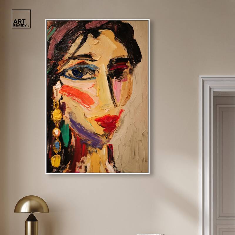 Colorful Expression I Canvas by Art Remedy