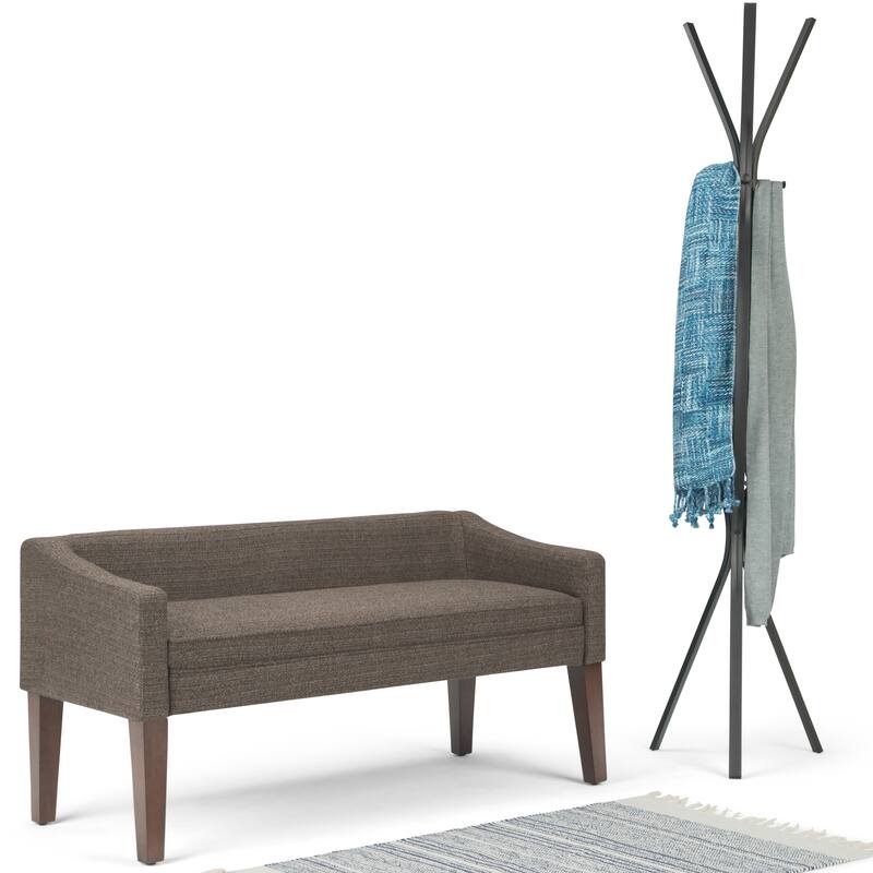 WYNDENHALL Layla 50 inch Wide Contemporary Upholstered Bench - 50"x 22"x 23.8"