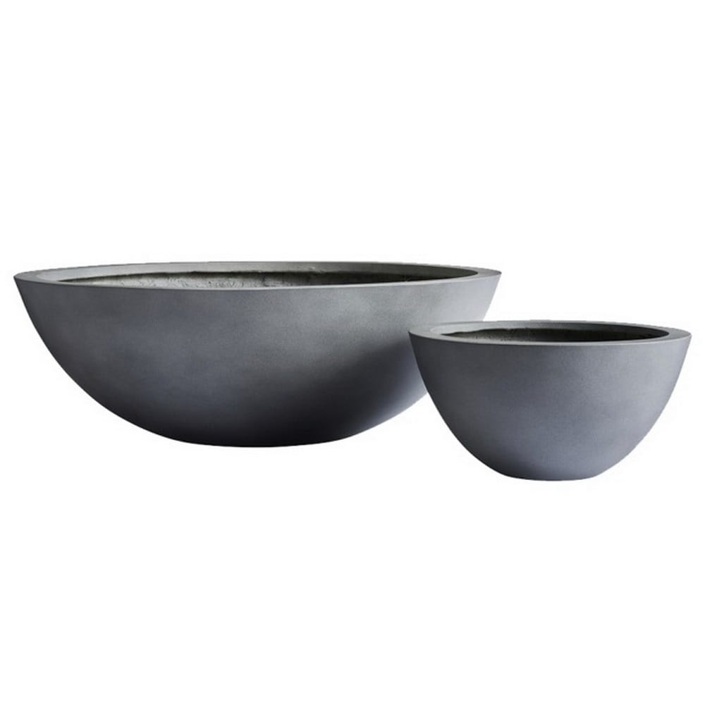 DreamPatio Los Angeles 1-piece Fiberstone Succulent Bowl Planter 