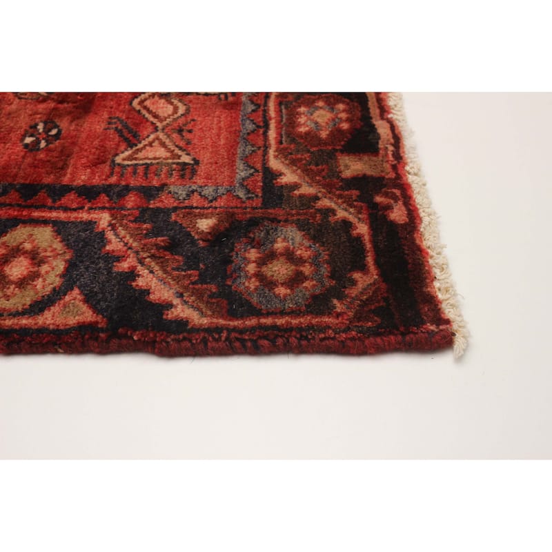 ECARPETGALLERY Hand-knotted Anadol Red Wool Rug - 3'6 x 9'2