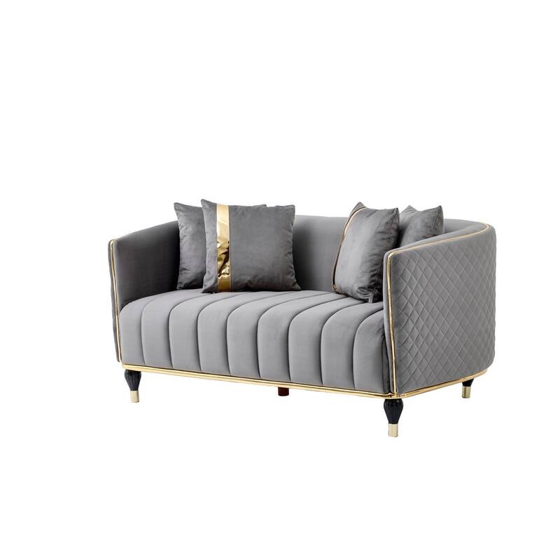 Tayland 3 Pieces Modern Living Room Sets 1 Sofa 1 Loveseat 1 Chair