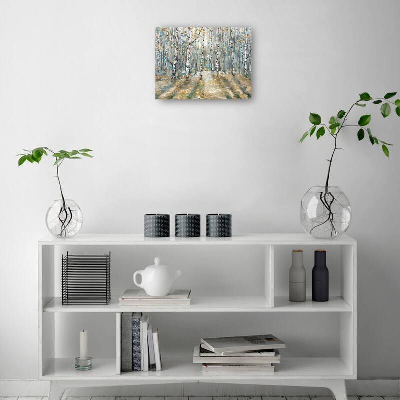 Kaleidoscope Trees II By Studio Arts Canvas Art Print