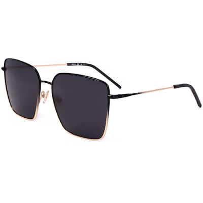 Hugo Boss Women's 59mm Black Gold Sunglasses BOSS1333-S-2M2-IR