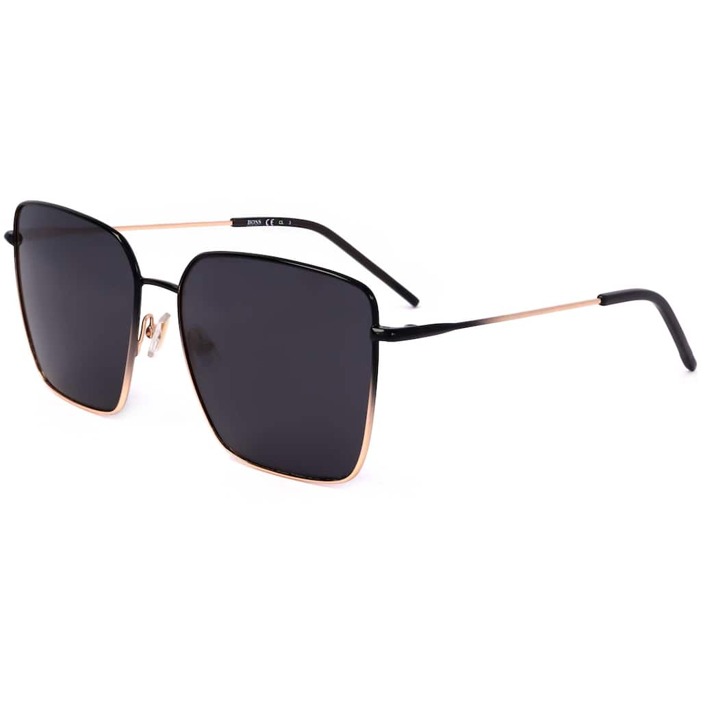 Hugo Boss Women's 59mm Black Gold Sunglasses BOSS1333-S-2M2-IR