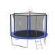 preview thumbnail 11 of 9, Spacious Design Trampoline Solid Base Structure, Safety Pad For Kid