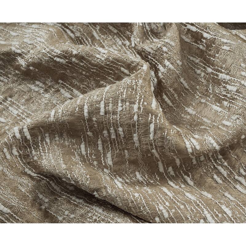 Roman Woven Textured Jacquard Window Curtain 90"
