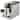 Garvee Upgraded One-Touch Coffee Maker, Automatic Espresso Coffee Machine with Built-in Grinder & Milk Frother, Silver