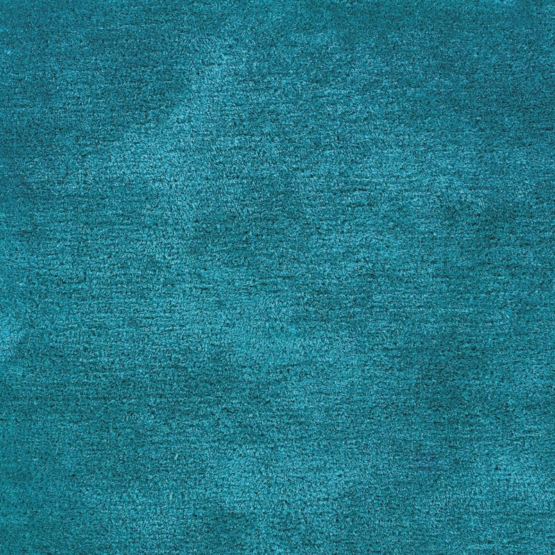 HomeRoots Solid Color Shag Rectangle Area Rug - 62.99 in. x 38.98 in. x 1.60 in.