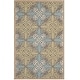 preview thumbnail 4 of 3, Martha Stewart by SAFAVIEH Handmade Odilia Wool/ Viscose Rug 5' x 8' Rectangle Scallop - Moss - Rectangle