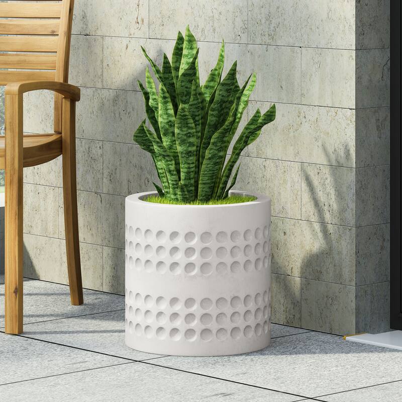 Indoor & Outdoor Handmade Elegant Round Planter for Garden and Patio