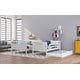 preview thumbnail 15 of 16, Twin over Full Bunk Bed with Ladder, Twin Trundle, Full-Length Guardrail