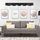 preview thumbnail 26 of 27, Modern Vanity Light with Seeded Glass Shade
