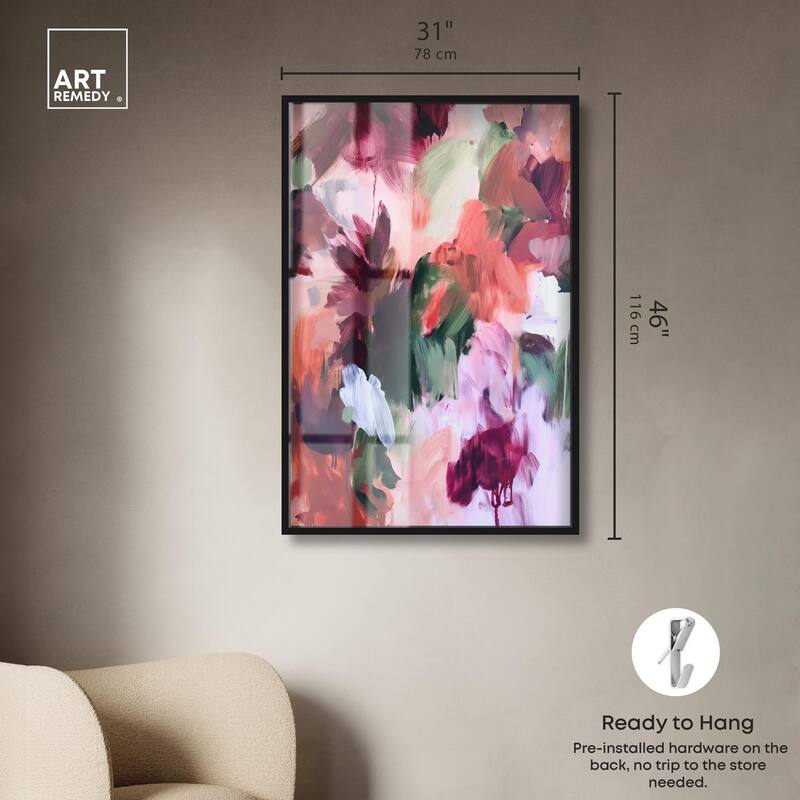 Adelas Garden II Shadowbox by Art Remedy