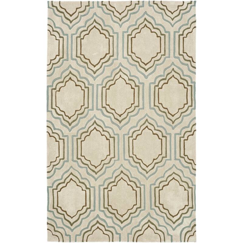 SAFAVIEH Handmade Modern Moroccan Art Herlinde Modern Moroccan Polyester