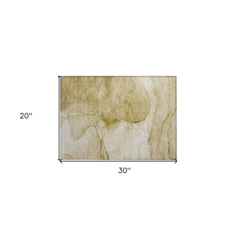 Elfi Artistic Abstract Weather Resistant Timeless Fusion Outdoor Rug