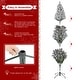 preview thumbnail 34 of 131, Glitzhome 6FT/7.5FT/9FT/11FT Snow Flocked Pre-lit Artificial Fir Christmas Trees