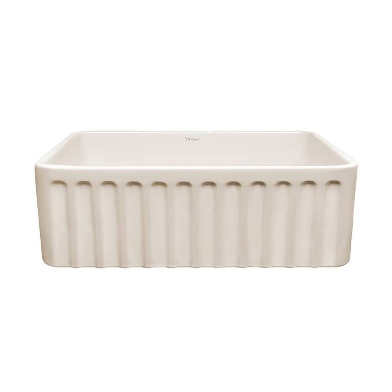 Whitehaus Collection Fireclay Reversible Sink
