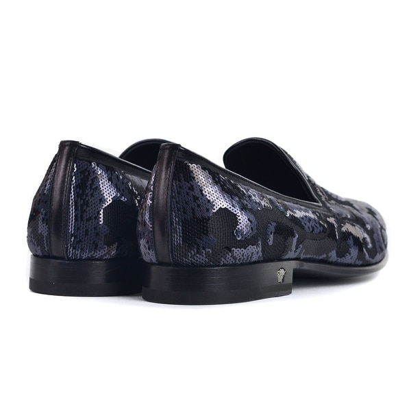 versace slip on loafers