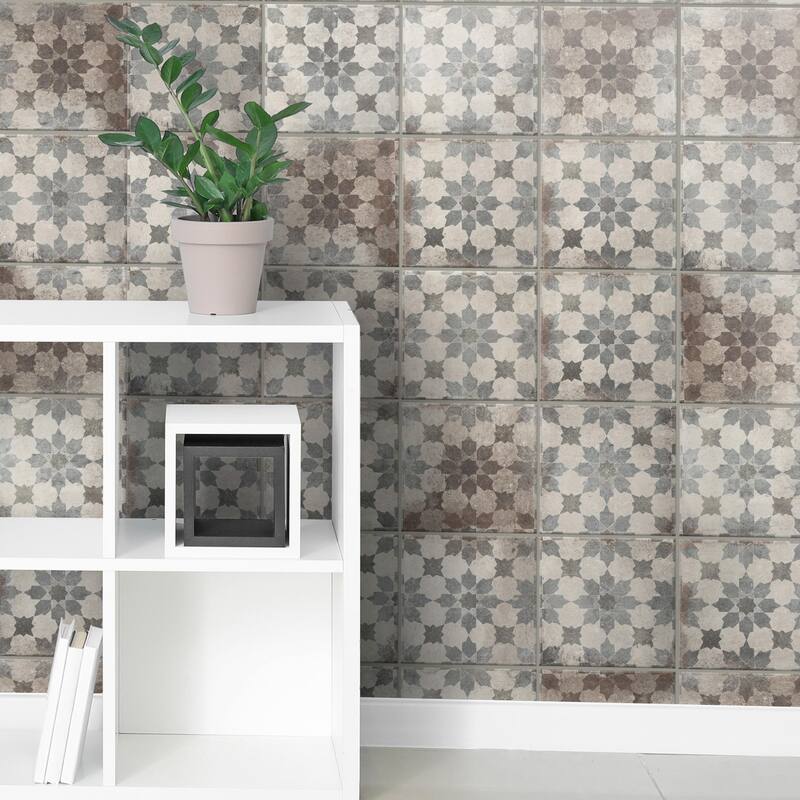 Merola Tile D'Anticatto Decor Varenna 8-3/4" x 8-3/4" Porcelain Floor and Wall Tile