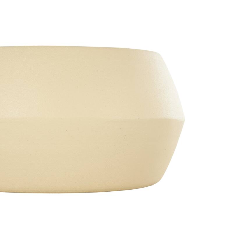 Metal Scented Textured 30oz 3 Wick Decorative Candle with White Wax - Cream, Black or Beige - Roche River Decor
