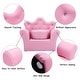 preview thumbnail 8 of 10, Costway Pink Kids Sofa Armrest Chair Couch Children Toddler Birthday