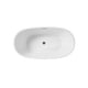 preview thumbnail 75 of 173, Adler Soaking Bathtub in Glossy White