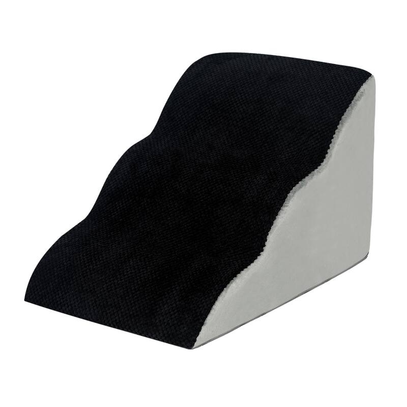 Adeco 3-Tier Dog Stairs Soft Dog Ramp with Removable Cover