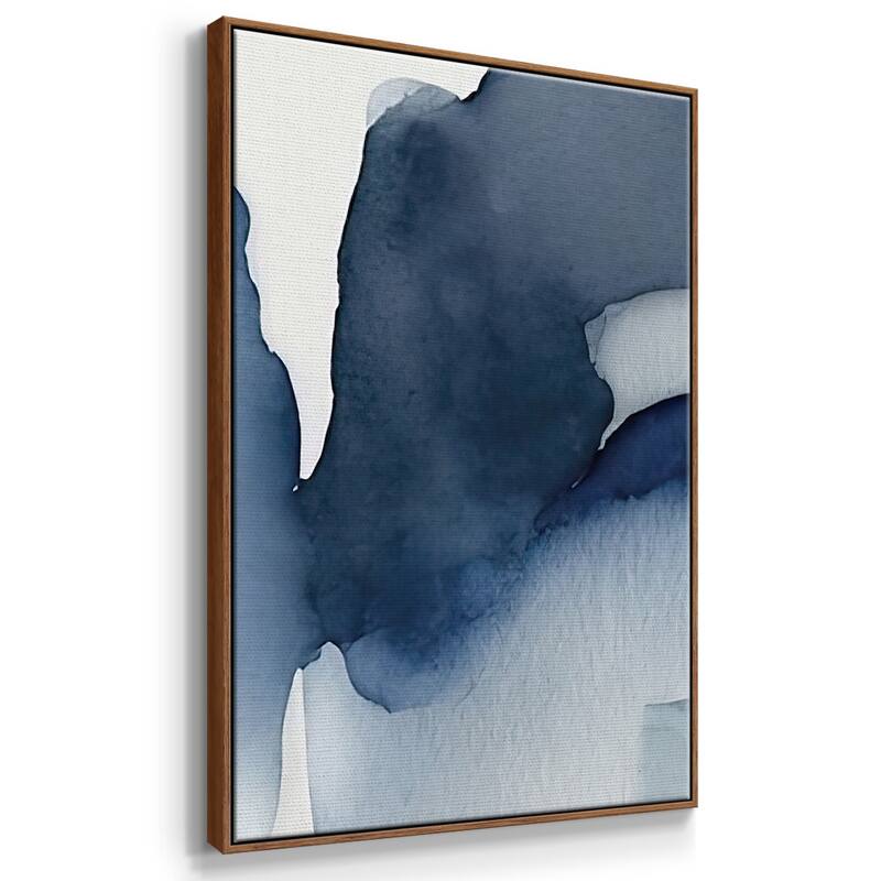 Calm Blue IV - Multi Piece Framed Canvas