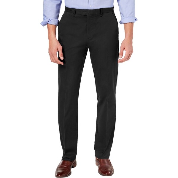 straight fit dress pants