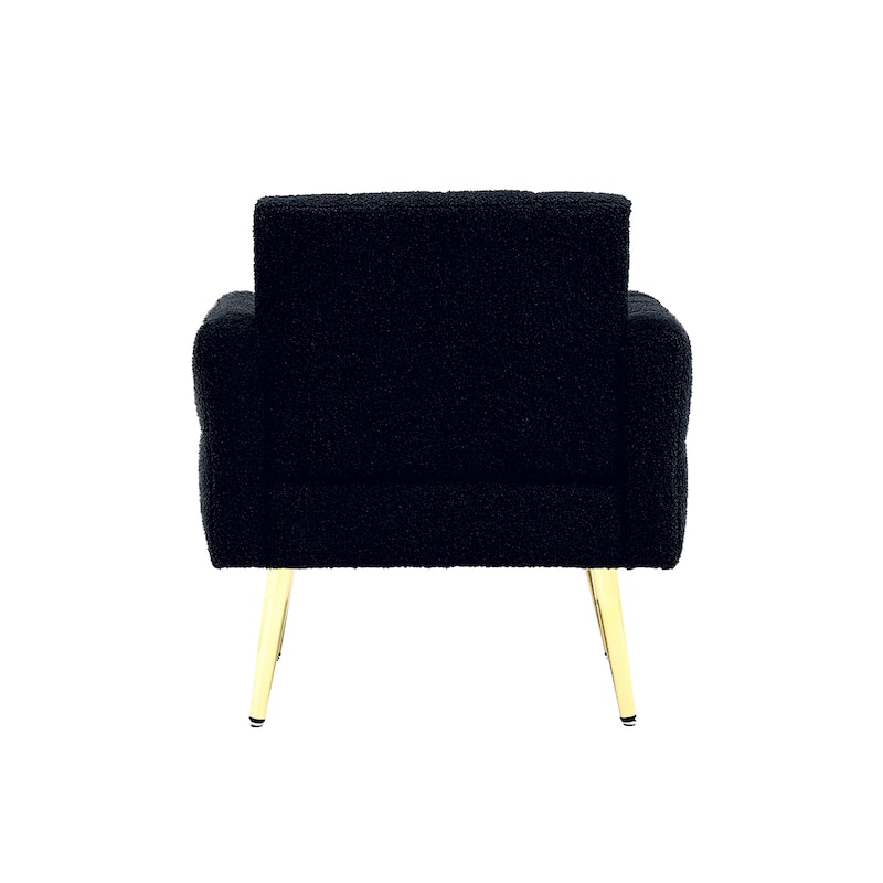 Modern Comfy Blind Tufted Fabric Accent Chair Leisure Chair Armchair ...