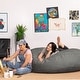 preview thumbnail 2 of 66, Jaxx Cocoon 6 Ft Giant Bean Bag Sofa and Lounger for Adults, Microsuede